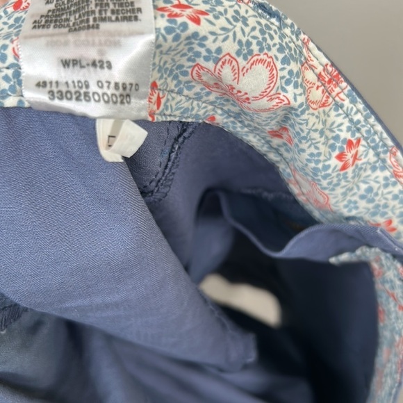 Levi's ND Utility Shorts 100% Cotton NWOT Navy Blue Size 12 - Picture 9 of 9